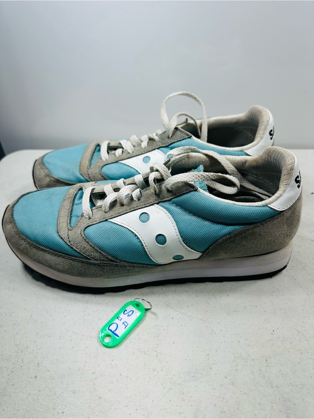 Saucony Jazz 81 GreyBlue-White size 10,5